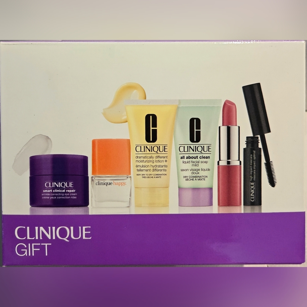 Clinique Skincare and Makeup 6 Pcs Collection